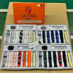 Ultra Smartwatch 7 in 1 Strap με 7 διαφορετικά Λουράκια - Λευκό